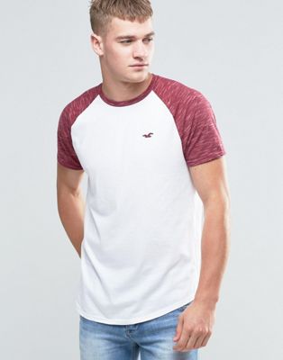 Hollister T-Shirt With Contrast Raglan 