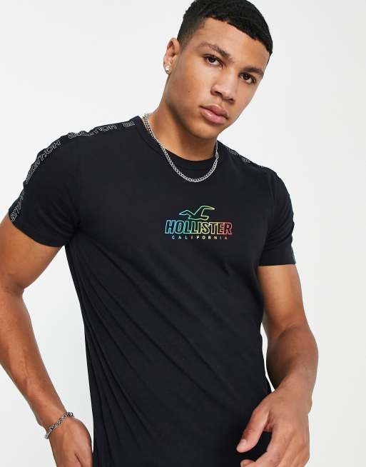 Black shirt hollister new arrivals