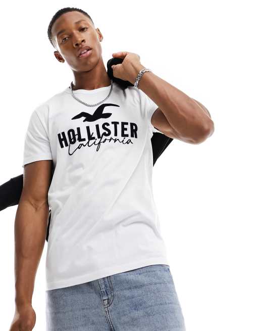 Hollister T shirt., White Hollister California T