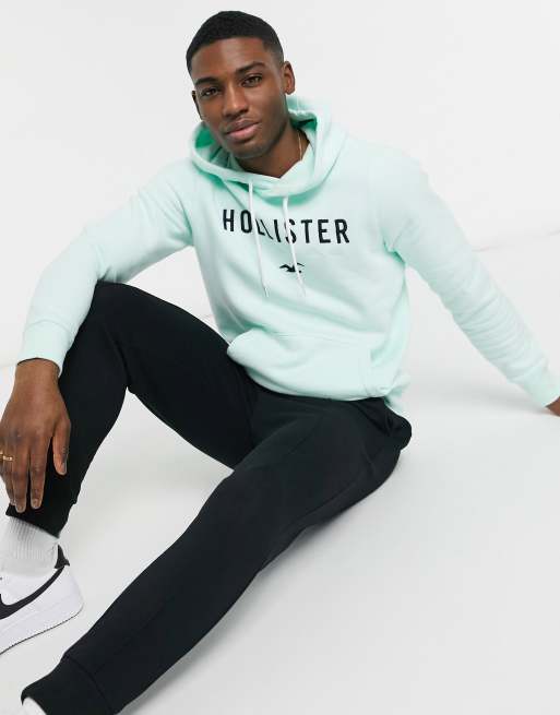 Hollister top mint hoodie