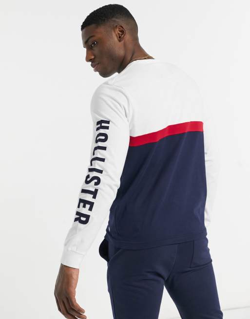 Hollister red long sleeve hotsell