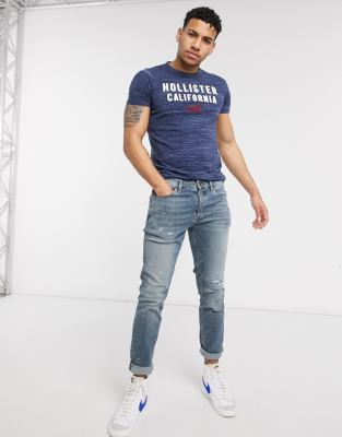 hollister muscle fit t shirt