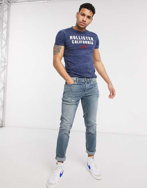 Hollister muscle fit t shirt clearance