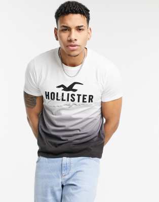 hollister dip dye t shirt