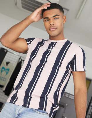 hollister striped t shirt