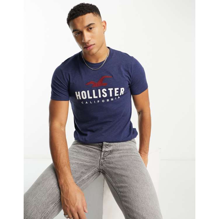 Hollister navy sale t shirt