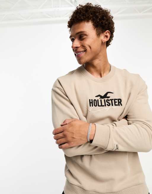 Hollister logo sweatshirt top