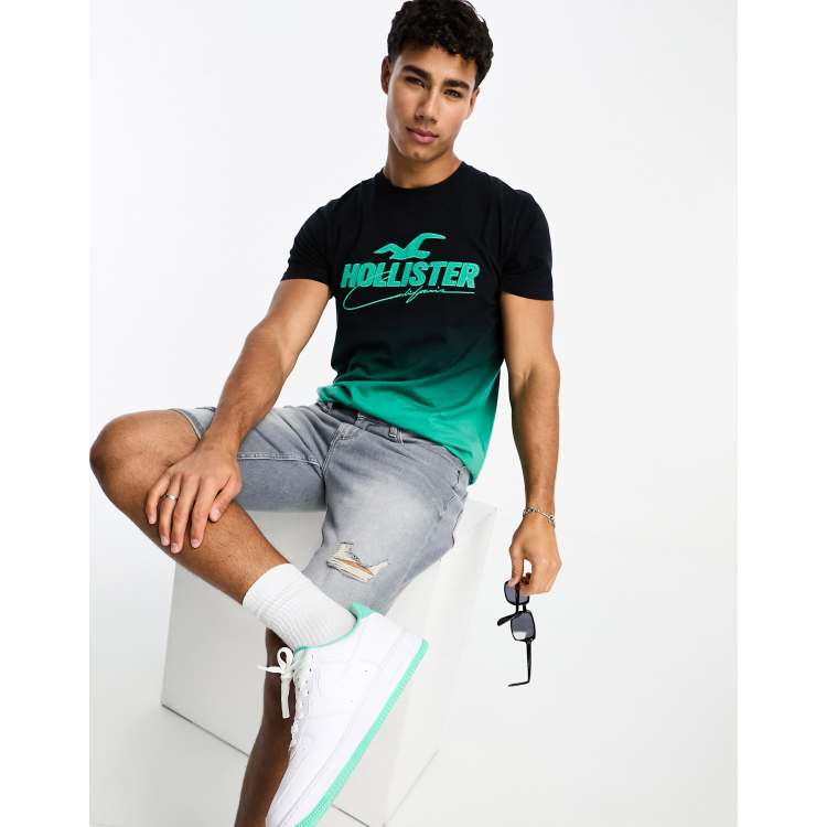 Ombre on sale hollister shirt
