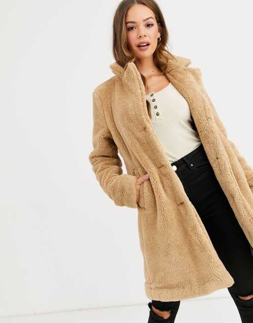 Teddy bear deals jacket hollister