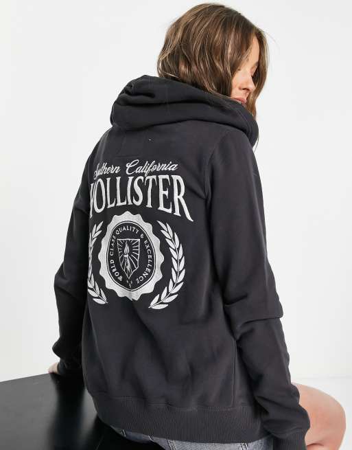 Hollister terry hoodie best sale
