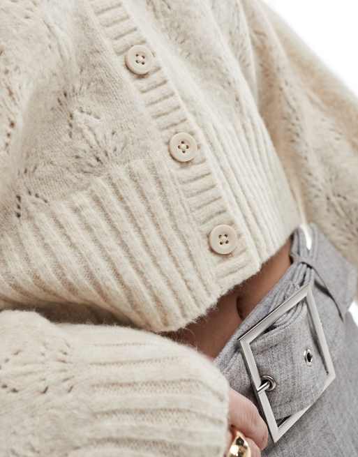 Hollister textured cardigan new arrivals