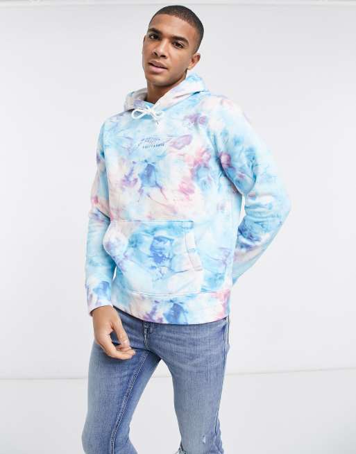 Hollister Ombre Print Logo Hoodie: Buy Online at Best Price in