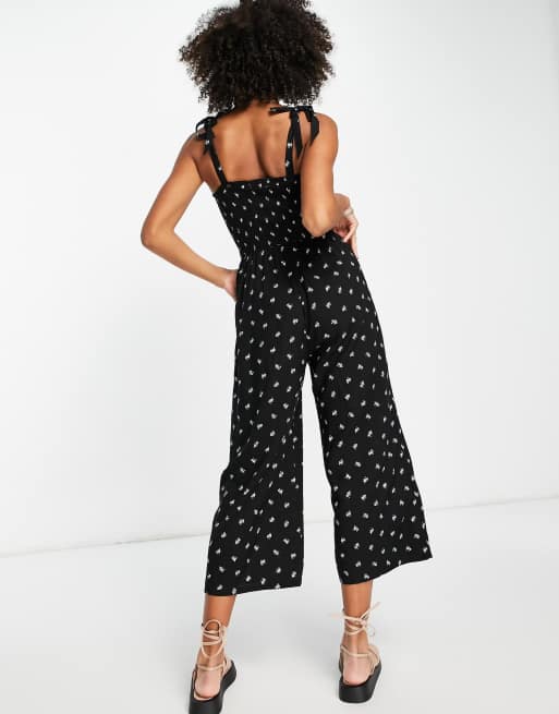 Hollister floral jumpsuit store