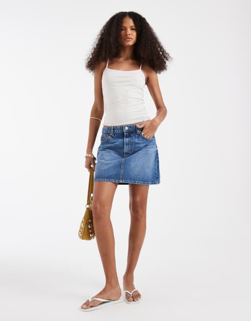 Hollister - Top gris y rosa reversible de tirantes, 2 de 4