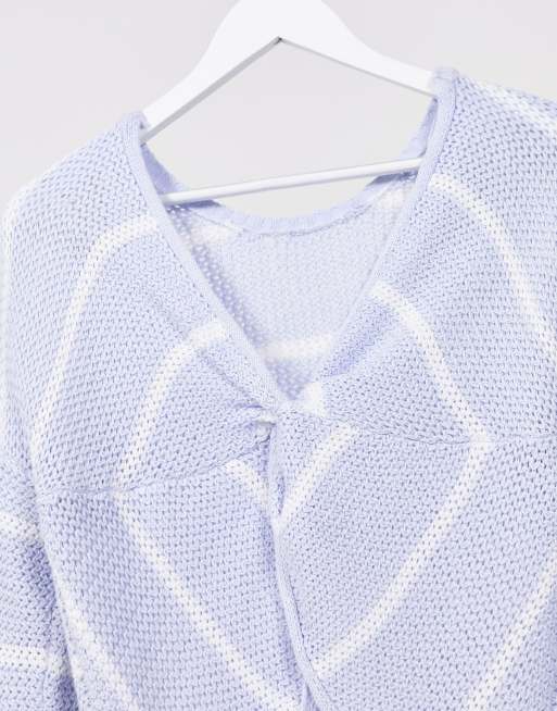 Hollister twist back sweater online
