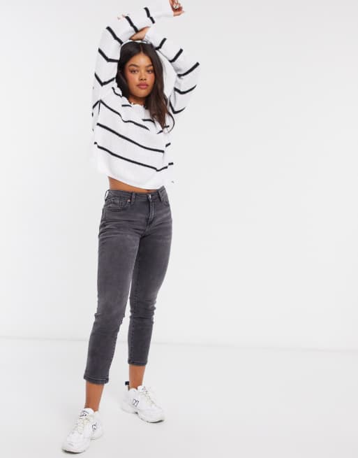 Twist back sweater hollister discount