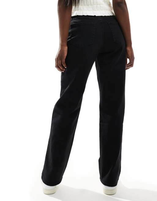 Black high waisted jeans hollister cheap