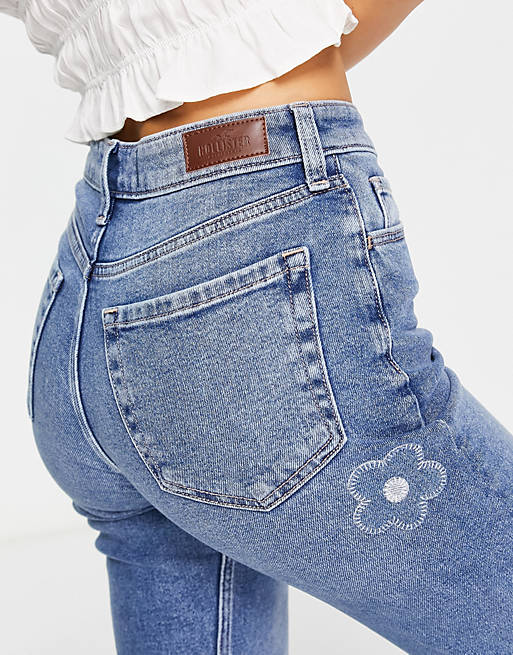 Hollister, Jeans, Hollister Ultra High Rise Mom Jeans