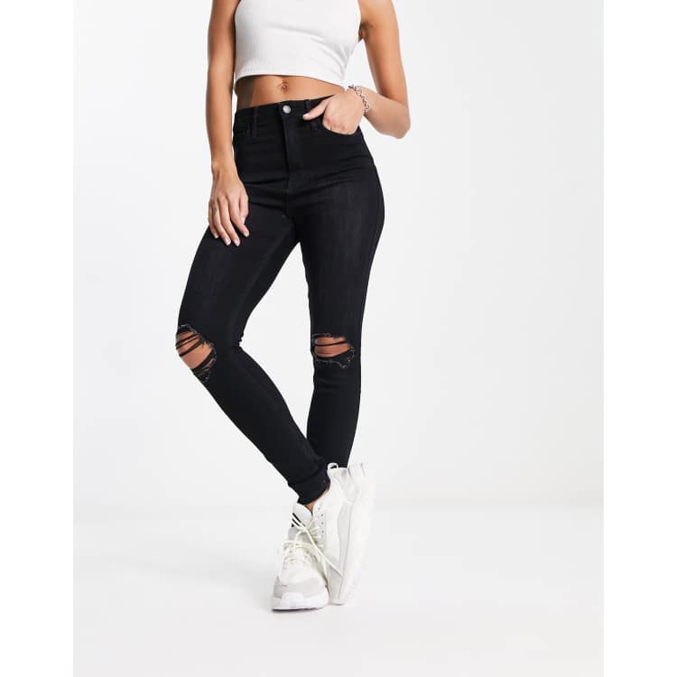 Hollister high rise skinny jeans deals