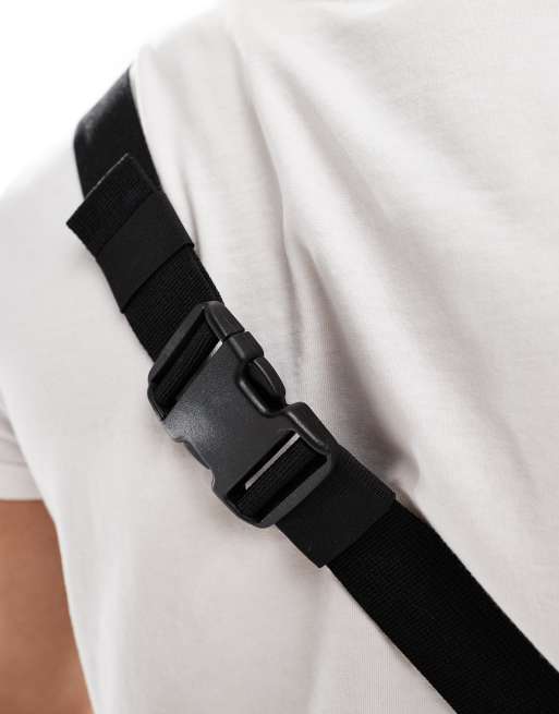 Hollister utility bum bag in black