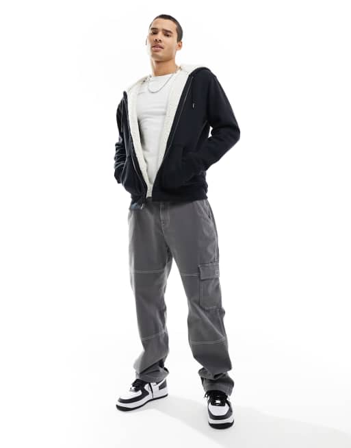 Hollister borg hoodie 2025