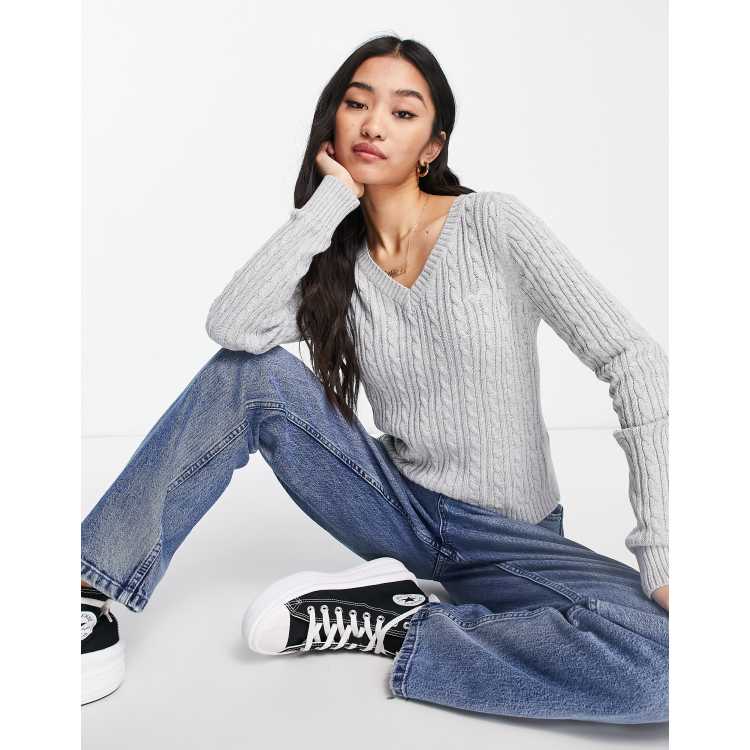 Hollister sale gray sweater