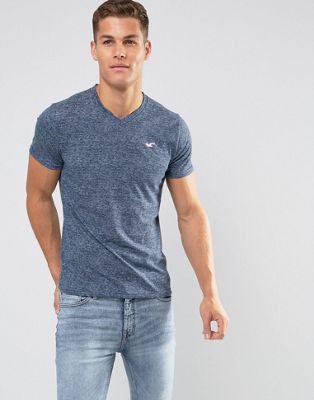 Hollister V-Neck T-Shirt Slim Fit Icon 