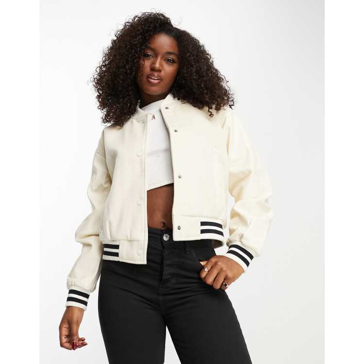 Hollister baseball jacket online