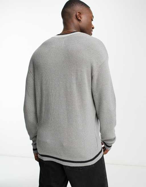 Grey hollister jumper new arrivals