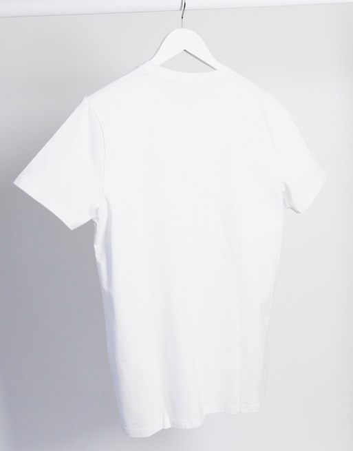 Hollister – Vit t-shirt med rund halsringning och logga, 2 av 4