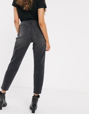 hollister ultra high rise mom jean