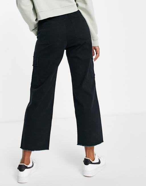 Hollister black trousers clearance