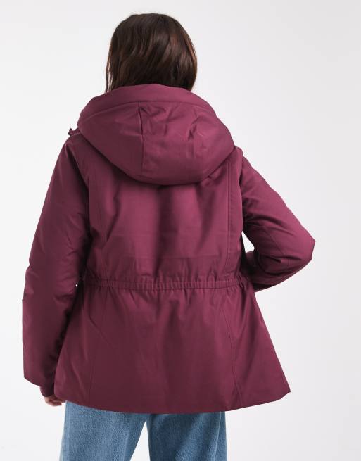 Hollister Windbreaker-Jacke in Burgunderrot, 2 von 4