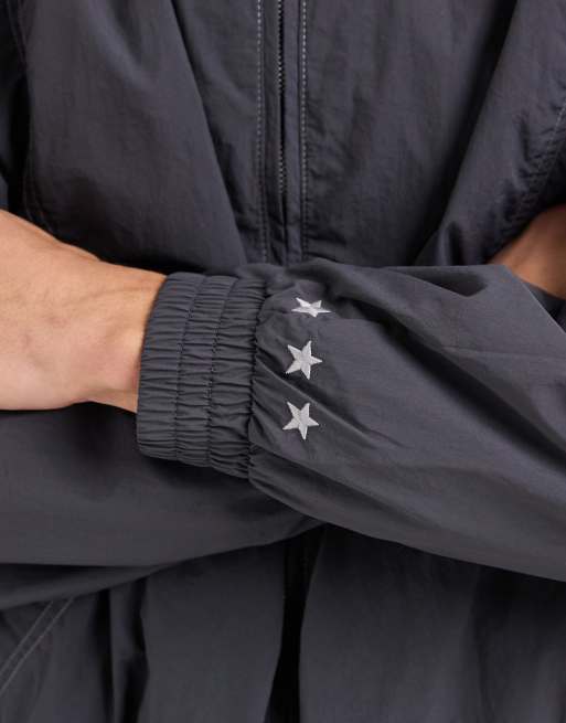 Hollister – Windjacke aus Nylon in Schwarz, 5 von 5