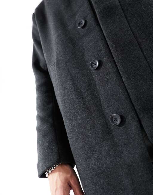 Hollister wool blend coat deals