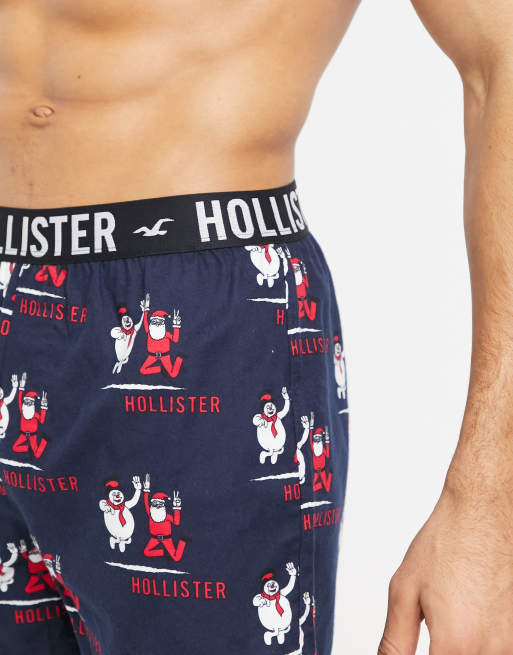 Shop Hollister Co. Street Style Cotton Co-ord Logo Loungewear Boxer Briefs  by bluebouquet24