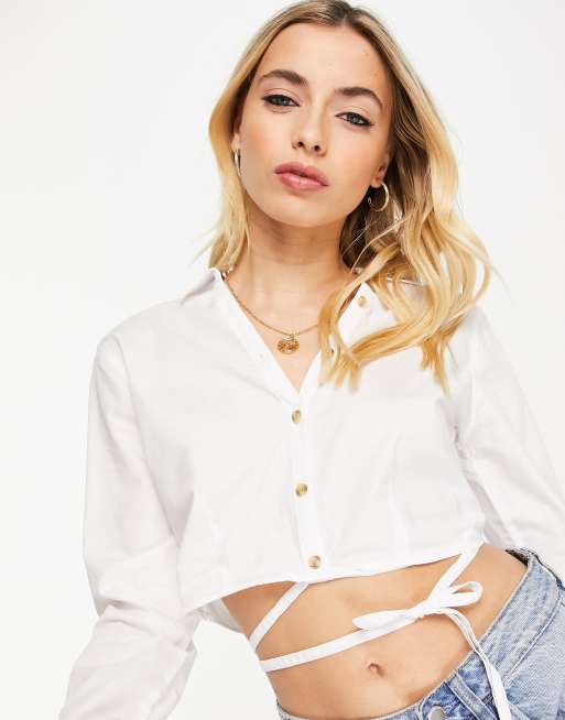Hollister wrap top best sale