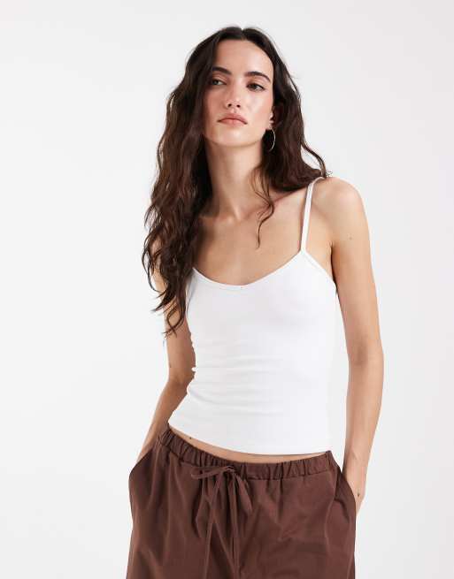 Hollister – y2k – Tanktop in Weiß, 3 von 4