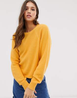 hollister yellow jumper