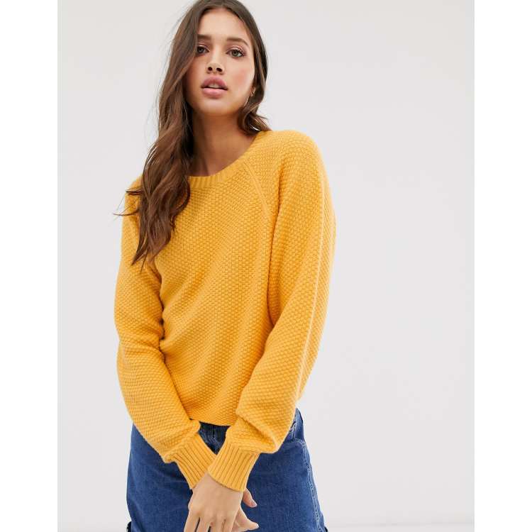 Hollister sale mustard sweater