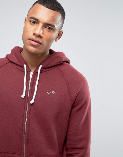 Hollister zipper new arrivals hoodie