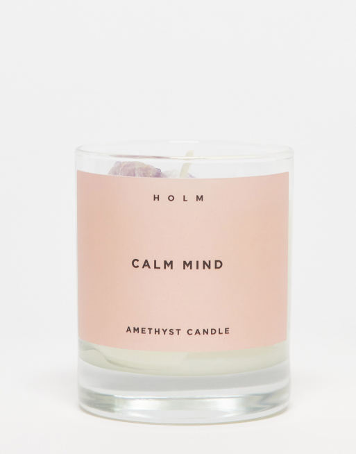 HOLM - Calm Mind Crystal - Kaars
