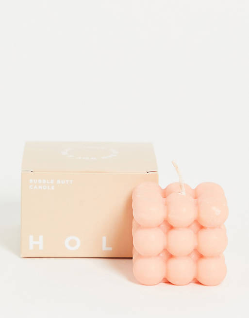 HOLM Peach 'Bubble Butt' Candle