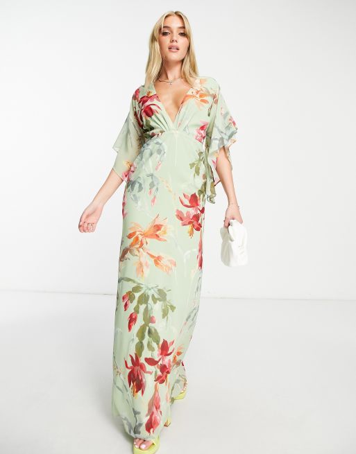 Ivy Floral Maxi