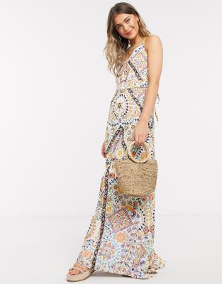 topshop tiled maxi dress