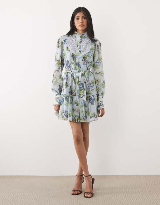 long cotton kaftan dress Baserange Off-White Shaw Kaftan Midi Dress