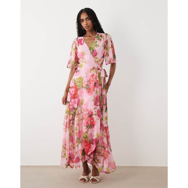 plus size spring dresses with sleeves Smak Parlour Roses Sweetheart Swing Dress homecoming dresses short The charming ruffle edge Pink Bubble Sleeve Rococo Size:34x30