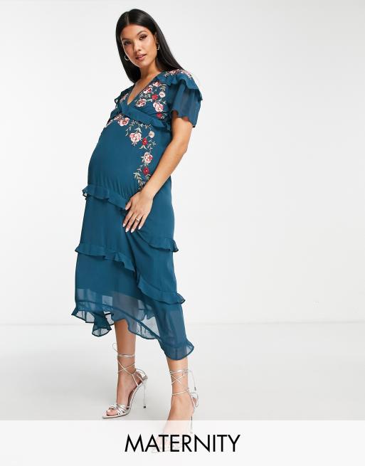 Asos robe longue grossesse hotsell