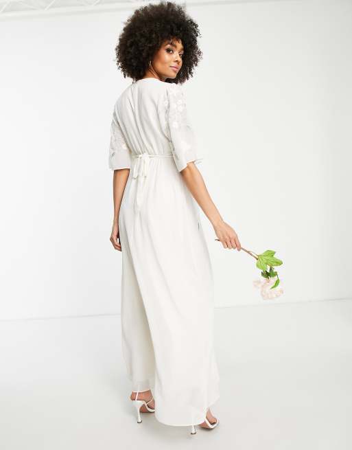 Asos maternity cheap wedding dress