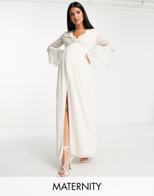 Asos maternity sales wedding dress